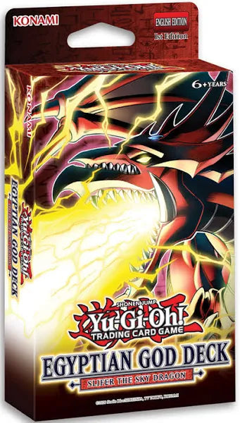 Yu-Gi-Oh! Egyptian God Deck (Slifer the Sky Dragon / Obelisk the Tormentor) -price per box