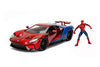 Spider-Man & 2017 Ford GT Hollywood Rides 1:24 Scale (diecast)