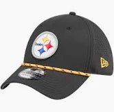 NFL Pittsburgh Steelers New Era 39Thirty Performance with Rope Hat