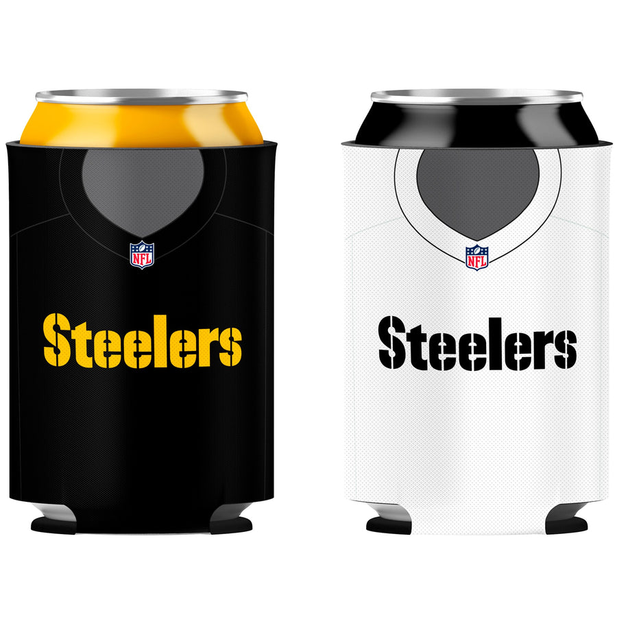 NFL Pittsburgh Steelers Can Cooler Neoprene  2-sided (& reversible)