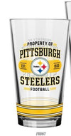 NFL Pittsburgh Steelers 16 oz Property of Mixing Glass