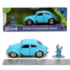 Stitch & Volkswagen Beetle Hollywood Rides 1:32 Scale