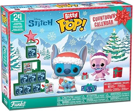 Funko Bitty Pop Disney Stitch Countdown Calendar (24pc.)