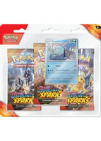 Pokemon Scarlet & Violet Surging Sparks 3 pack Blister Packs