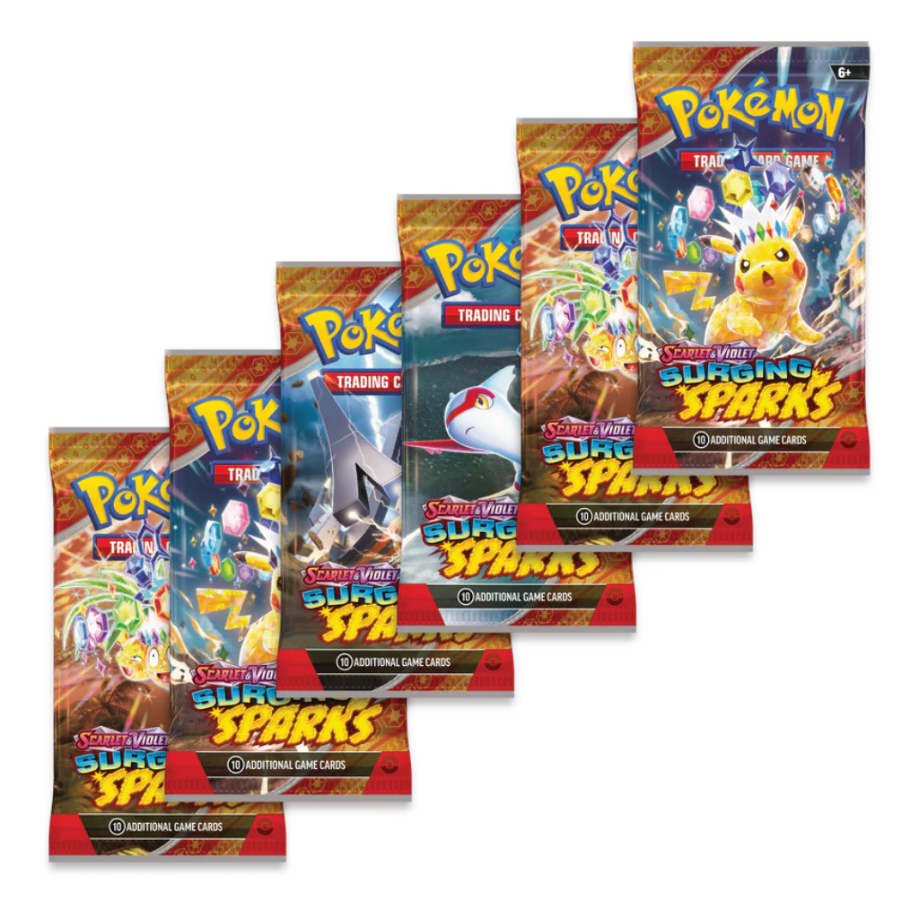 Pokemon Scarlet & Violet Surging Sparks Blister Packs (price per pack)