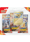 Pokemon Scarlet & Violet Surging Sparks 3 pack Blister Packs