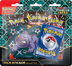 Pokemon Scarlet & Violet Paldean Fates Tech Sticker Collection (random pack)