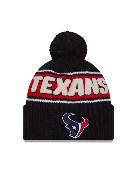 NFL Houston Texans '24 New Era Sideline Sports Knit Toque