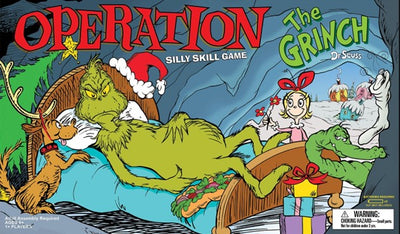 The Grinch Dr. Seuss Operation Silly Skill Game
