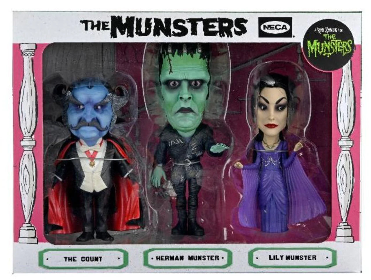 The Munsters "Little Big Head" (3 pack) by NECA