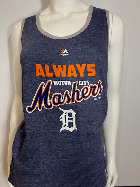 MLB Detroit Tigers Womens M Majestic Authentic Collection Tank (online only)