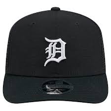 MLB Detroit Tigers New Era 9Seventy Black Stretch-Snap Hat