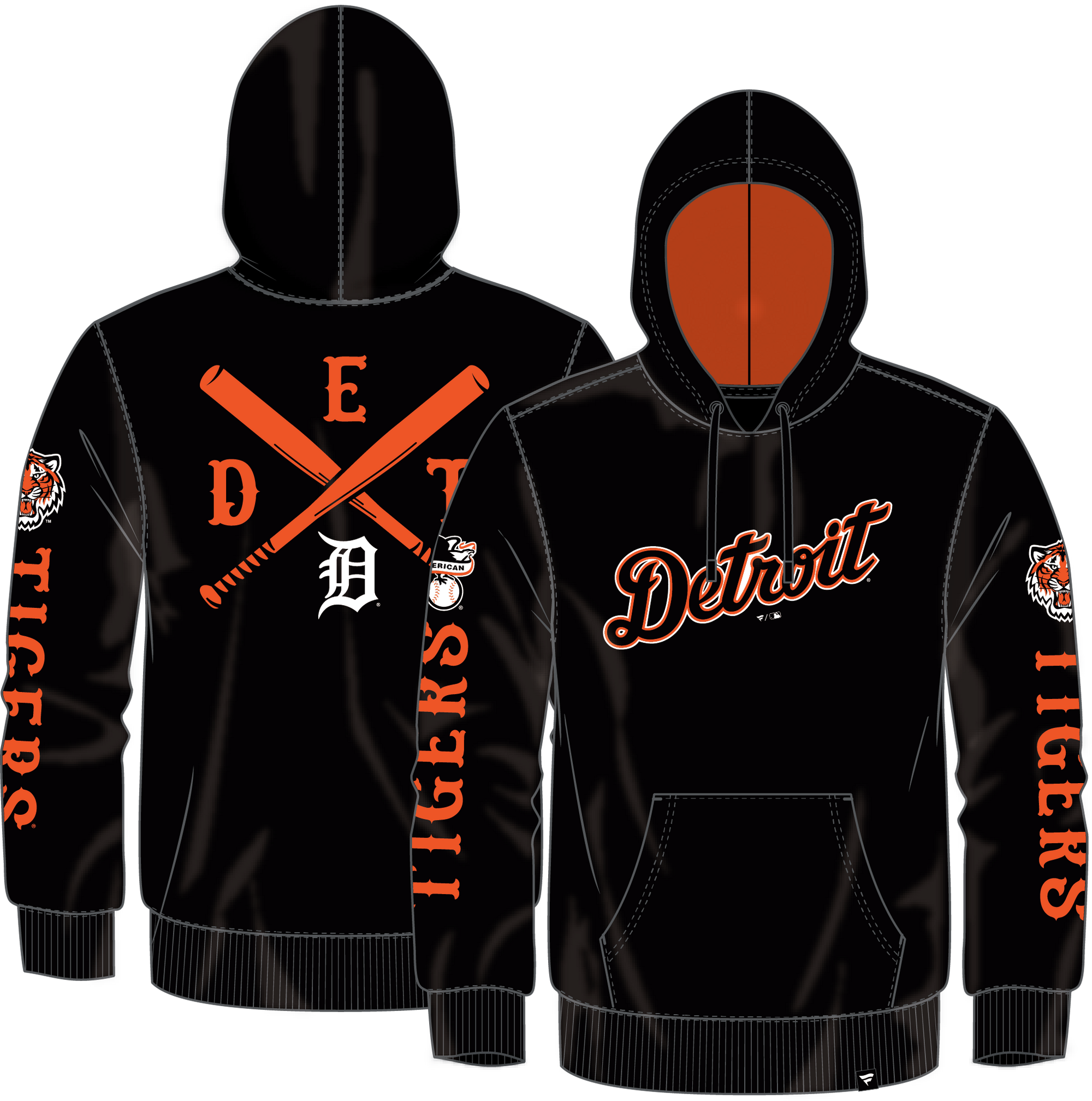 MLB Detroit Tigers Fanatics Big City Hoodie