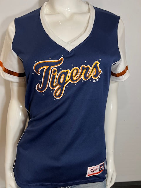 MLB Detroit Tigers Womens M Majestic Fashion Jersey (online only)