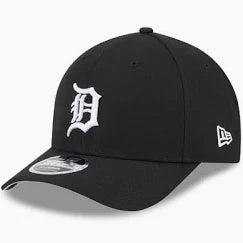 MLB Detroit Tigers New Era 9Forty M-Crown Adjustable Hat -Black/white