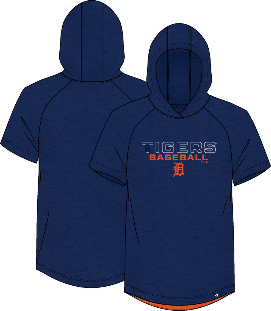 MLB Detroit Tigers Fanatics Optimal Play Hooded Tee