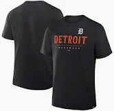 MLB Detroit Tigers Fanatics Legacy Tee (Black)