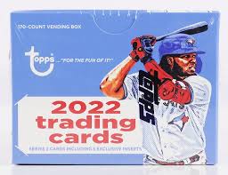 MLB Topps 2022 Series 2 Baseball Trading Cards 170-count Vending Box (Factory Sealed)