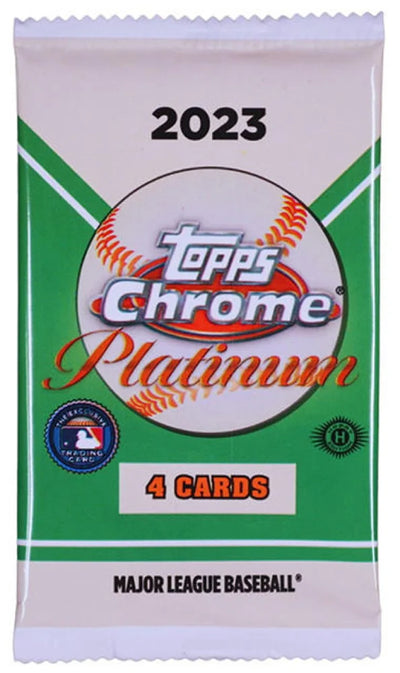 MLB Topps Chrome Platinum 2023 Booster packs (price per pack)