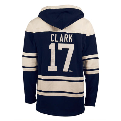 NHL Toronto Maple Leafs W Clark #17 Mens 47' Brand Lacer Hoodie