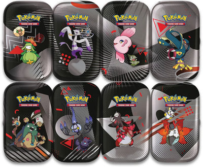 Pokemon Black Bolt & White Flare Unova Mini Tin (various art)-SEALED-price per tin