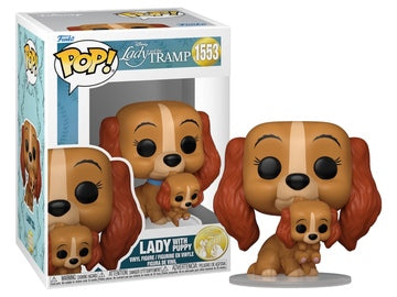 Funko POP Lady with Puppy #1553 -Disney Lady & The Tramp 70th Anniversary