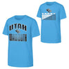 NHL Utah Mammoth Youth Never Quit "2 pack" tee shirts (navy)