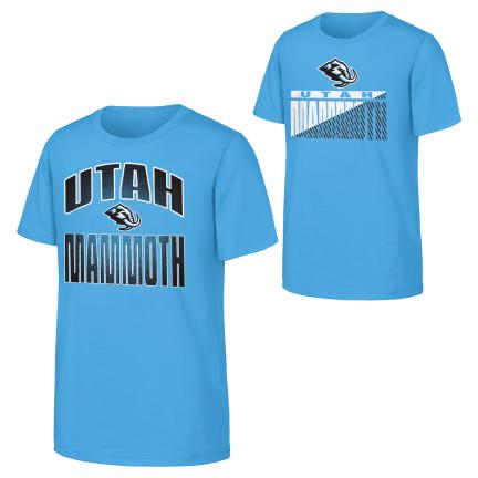 NHL Utah Mammoth Youth Never Quit "2 pack" tee shirts (navy)