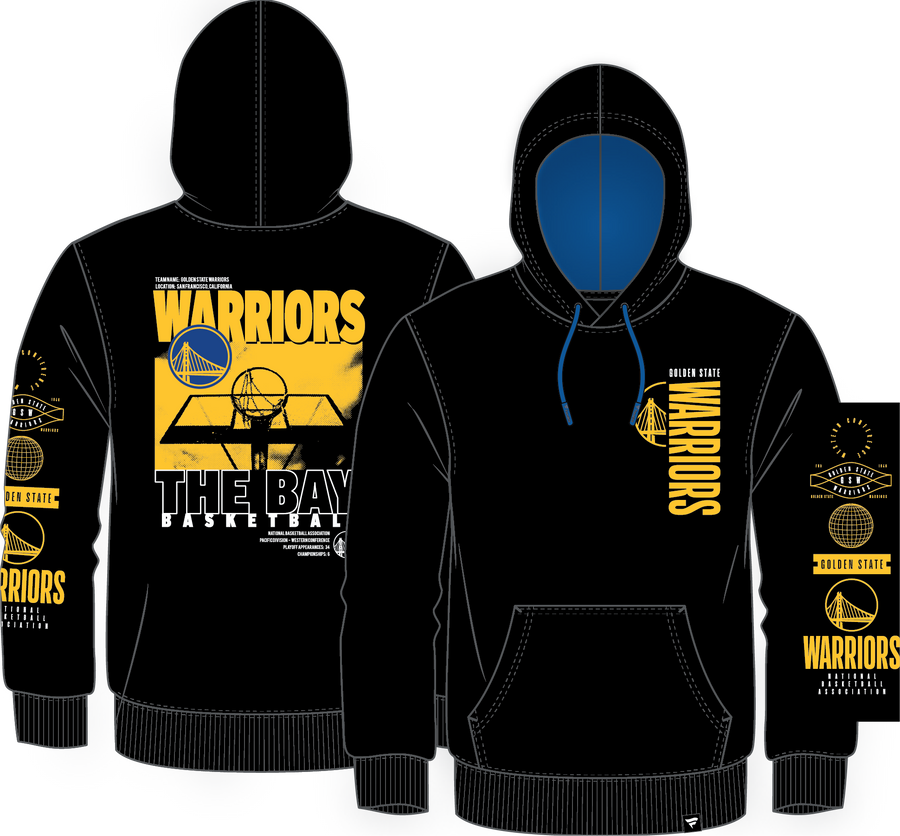 NBA Golden State Warriors Fanatics Game Time Hoodie