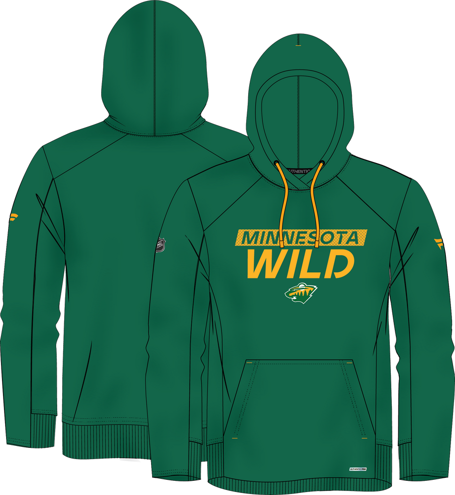 NHL Minnesota Wild Fanatics Authentic Pro Rink Hoodie