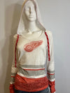 NHL Detroit Red Wings Women's M Lightweight Long Sleeve with Hood (online only)