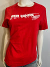 NHL Detroit Red Wings Women's L Basic Tee-red (online only)