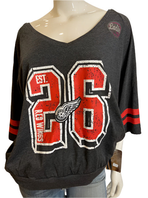 NHL Detroit Red Wings Women's M Slouch Tee (online only)