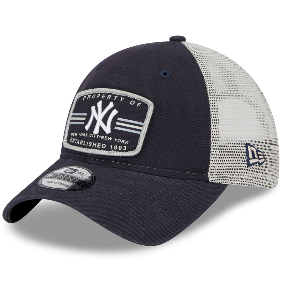 MLB New York Yankees New Era Trucker "Property of" Snapback hat