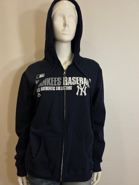MLB New York Yankees Women's L Majestic Full Zip Hoodie (online only)