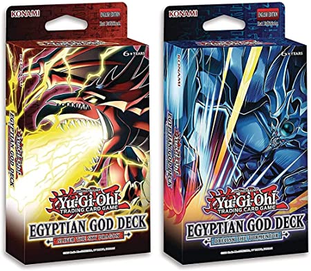 Yu-Gi-Oh! Egyptian God Deck (Slifer the Sky Dragon / Obelisk the Tormentor) -price per box