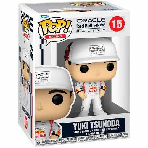 Funko POP Racing Yuki Tsunoda #15 Oracle Red Bull Racing