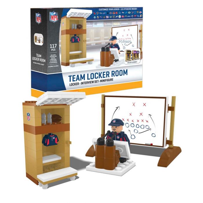 NFL OYO Buildable Team Locker Room - Generic