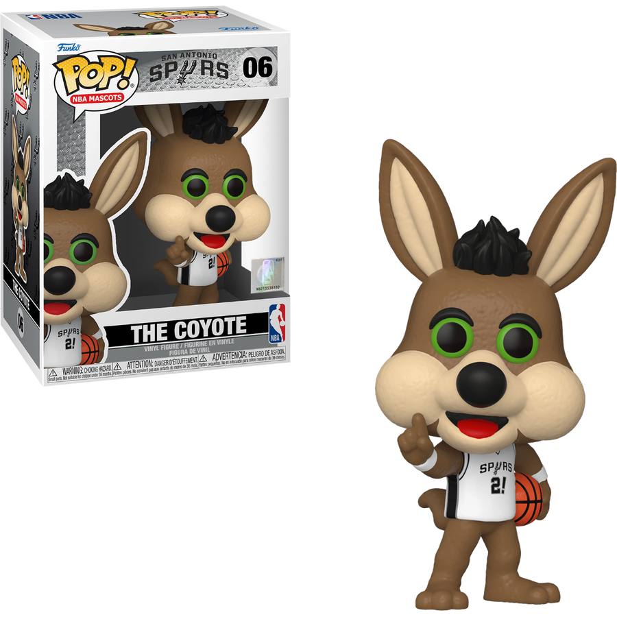 Funko POP NBA The Coyote # 06 Mascot - San Antonio Spurs