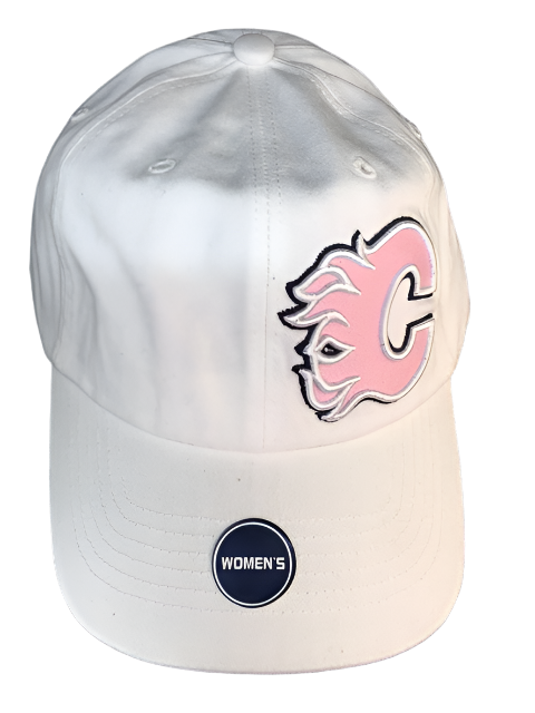 NHL Calgary Flames Womens White Collider Hat