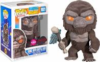 Funko POP Kong with Battle Axe #1021 Special Edition (Flocked) - Godzilla vs Kong