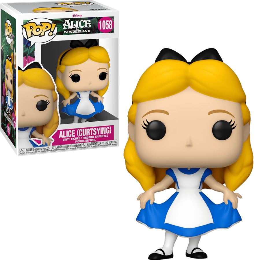Funko POP Alice (Curtsying) #1058 Disney Alice in Wonderland