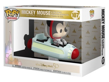 Funko POP Rides Mickey Mouse at Space Mountain Attraction #107 Disney 50th Anniversary