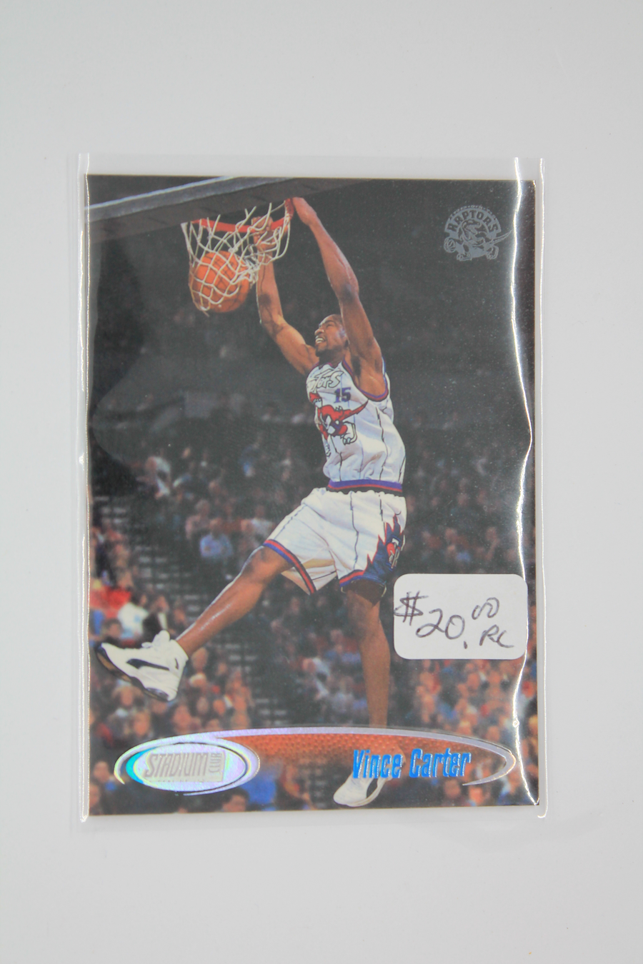 Vince Carter 1998-99 Topps Stadium Club Rookie Card