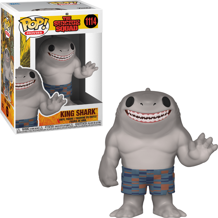 Funko POP King Shark #1114 -DC Suicide Squad 2