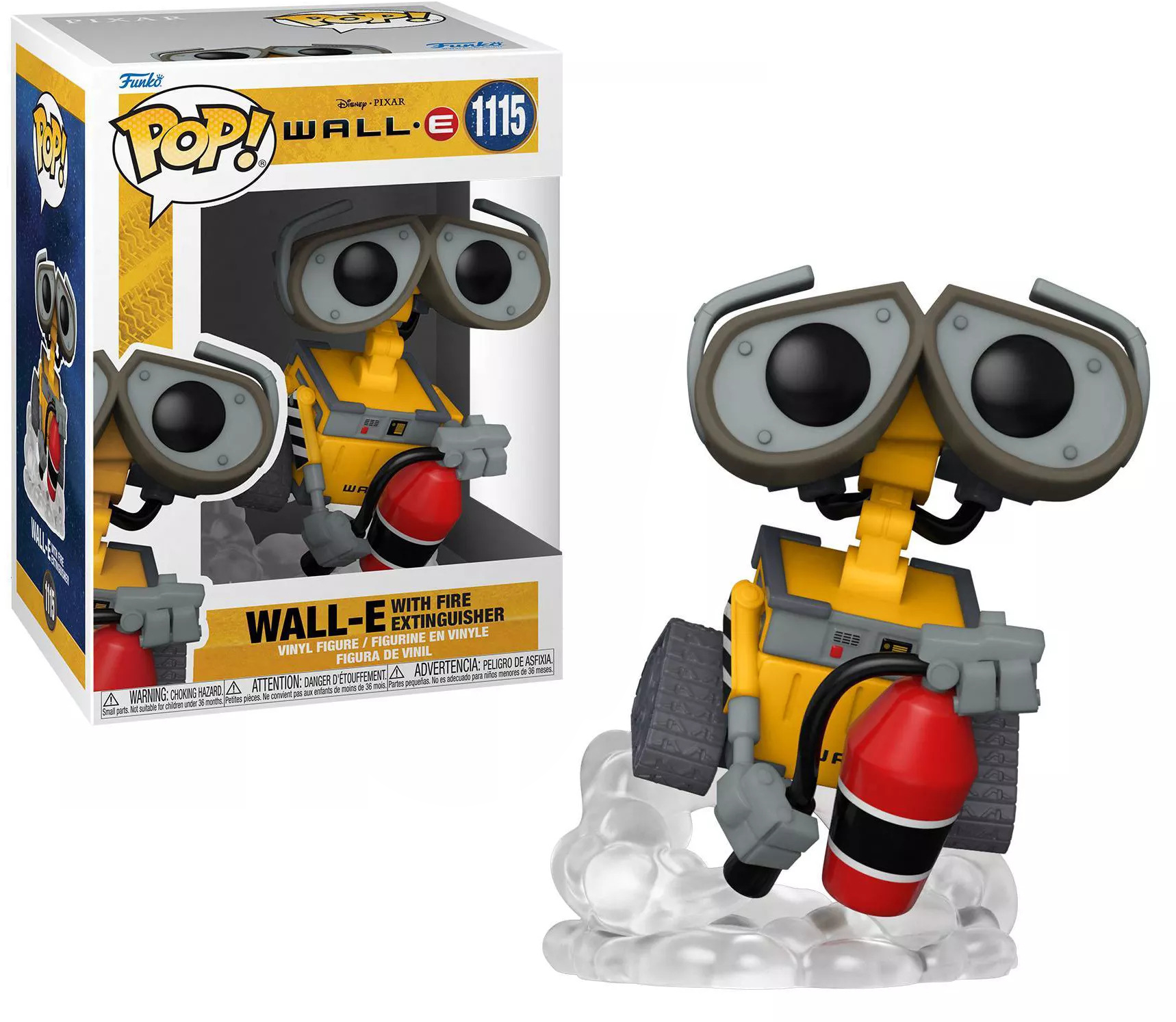 Funko POP Wall-E with Fire Extinguisher #1115  Wall-E   Disney Pixar