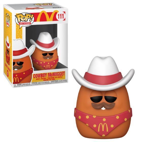 Funko POP Cowboy McNugget #111 McDonalds  Ad Icon