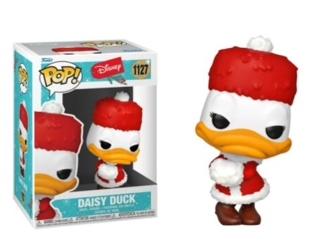 Funko POP Daisy Duck Winter Holiday #1127 Disney POP Christmas