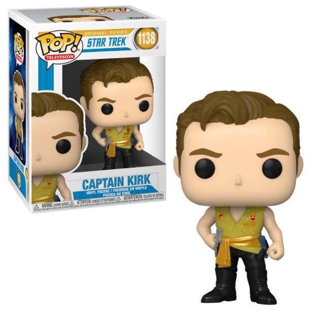 Funko POP  Captain Kirk #1138   Original Series Star Trek