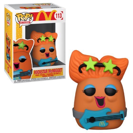 Funko POP Rockstar McNugget #113 McDonalds Ad Icon